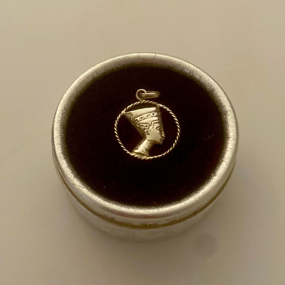 Egyptian sterling silver charm